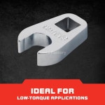 프로토 Proto 1/4인치 드라이브 미터법 크로풋 렌치 8mm - 오픈 엔드 J4708MCF : 디클로버