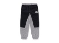 (베이프정품) 베이비 마일로 유에프오 게임 패브릭 스웻 팬츠 키즈 BABY MILO UFO GAME FABRIC X SWEAT PANTS : 망나니즈