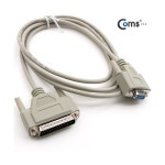 (Coms/라이트컴) 시리얼 9pin-25pin F/M 케이블 2m /케이블류 : 컴비아
