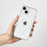 끼움 ZERO07 맥세이프 초슬림 하드 PC 케이스 투명, 아이폰15 프로 맥스 : 끼움