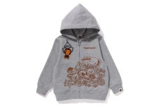 [베이프정품] 키즈 베이비 마일로 유에프오 게임 집업 후드 BABY MILO UFO GAME ZIP HOODIE : 재팬베이프스토어