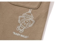 (베이프정품) 베이비 마일로 유에프오 게임 패브릭 스웻 팬츠 키즈 BABY MILO UFO GAME FABRIC X SWEAT PANTS : 망나니즈