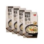 동원 들깨 칼국수 258g x 4 : 행복배달상점
