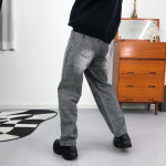 남자 빅사이즈 와이드핏 K 흑청 빈티지 워싱 데님팬츠(28-38) : 아시안어패럴