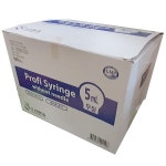 신창 일회용 주사기 5ml 무침 100개입 W/O : 트러스트메디칼