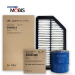 엑센트 RB 가솔린 휘발유 1.4 카파엔진 15-19년식 순정필터 모빌 합성유 3종세트 4L : 붕