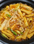 킹정떡볶이_밀떡볶이(보통맛) : 삼부자네숏다리와뚱문어성남점
