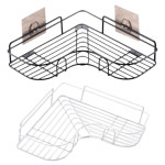 신혼집 욕실정리 무타공 코너형 스텐 물빠짐 선반 좁은공간 : 야라차88