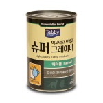 [유통기한하단표기] 먹고먹고또먹고 대용량캔 슈퍼그레이비 참치헤어볼, 400g, 12개 : 바른펫