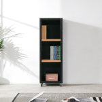 430 3단 바퀴형 책장 미니 오픈책장 공간활용 이동식 수납책장 : 리퍼스