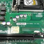 마더보드 E3-1200 v3/v4 4 4 세대 코어 i3 LGA1150 DDR3 4 USB 3.0, 1 타입-A 2 + 1 헤더, 슈퍼마이크로 X10SLM-F : 크리스탈23