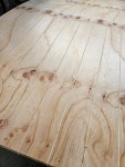 우드컷 미송합판 루바 E0 4.8x1220x2440mm 목재 인테리어합판 재단 diy : 우드컷