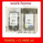 호환 리필 잉크 카트리지 PG 445 XL CL 446 XL PG445 CL446, Canon Pixma MX494 MG 2440 2540 2940 2540S IP2840 프린터 : 디앤이스토어