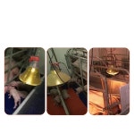 농장 열전등 단열램프 난방 램프 발열 보온등 동물원 보온갓 축사 : 우앤윤