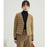 여성용 다운 자켓 라이너 겨울 브이넥 코트 롱 재킷 : 삿포로시골언니