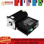 MHCN 스텝퍼 모터, CNC 타각기 드라이버 DM3922 키트 포함, 3 상 130BY350 Nema52, 24 Nm, 28 Nm, 37 Nm, 50 Nm, 60Nm AC 110 : 크리스탈23