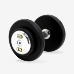 베스코 고무 아령 뎀벨 아령 4kg, 1개 : 웰피트