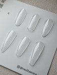 네일팁 사이즈 측정용 샘플 (컬러 없는 투명 팁) : 늘해랑 네일