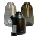 52파이(mm) 폼랜스 투명 용기보틀 1L : 마베르만