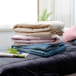 포그니 캠핑용 플란넬 블랭킷 토퍼패드 겸용 극세사 차렵이불 : 마이베딩