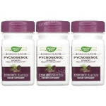 네이처스웨이 피크노제놀 50mg 30캡슐 3병 폴리페놀 프랑스 파인바크 Pycnogenol : 스몰투빅