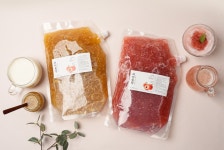 백도&황도 피치퐁당 복숭아청 대용량 카페납품 2kg : 행복을팜farm