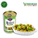 RICHIS Green Olive Whole 405g 리치스 그린올리브 홀 : Mehran Foods