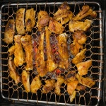 텃밭푸드 매운 토종닭 숯불구이 : 텃밭푸드