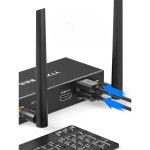 HDMI KVM 무선영상송수신기 송출 고화질 전송 : 사남매 직구대행