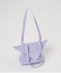 [스퀘어 오리가미 니트 토트 : 라벤더]  Square Origami Knit Tote : Lavender : 소프트로메인