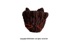애니몰 보송보송 바구니 Animal Pluffy basket _Little Cat 5 : 까란다쉬 오피스