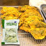 새봄 깻잎튀김 1kg : 새봄 식자재