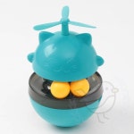 새임 오뚝이 간식볼 블루그린 강아지움직이는장난감 : 새임마켓