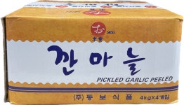 동보식품 깐마늘절임(4kg x 4) 대용량 / 알마늘 절임 : 천하유통