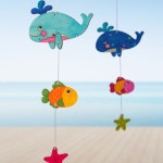 나무도안 고래 물고기모빌 바다풍경 환경구성 어린이집여름모빌만들기 : 브릿지스몰