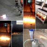 롱토치 축사 소독 방사기 양돈장 살균 화염방사기 : 해피라라마켓