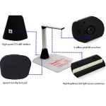 휴대용 북스캐너 LED 문서 카메라 스캐너 노트북 PC 온라인 교육용 고속 3MP A4 크기 책 : 우동고양이