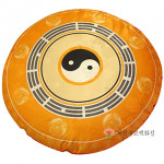 양단 팔괘 원방석: 황금색(70cm/100cm) : 제천불교백화점