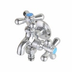 일자가로꼭지 세탁기 수도 베란다 일반 다용도 수전 : 인스빌