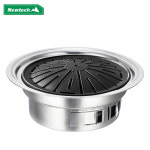 뉴테크캠쿡 타지않는 스텐 바베큐그릴 캠핑 화로 야외 직화 BBQ 숯불그릴 A-10 : 뉴테크캠쿡