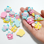 (10개) H0146 캐릭터 한교동 8종 데코덴파츠 공예 재료 : 반달이네집