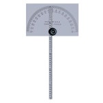 Mitutoyo 968-203 각도기 사각 헤드 6 룰 포함 크롬 : 필자몰033