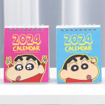 2024년 짱구 미니 탁상 달력 2024달력 캘린더 브이짱구 : 쏠리네 sollyne