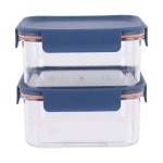 얄리 디디샵 비스프리 모듈러 정사각 밀폐 용기 1.0L 2p : 얄리얄리