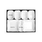 돌산멜라민 칠기 도시락 9호 고급형 9P DS-202 DS-6339 DS-6114 : 미즈프레소