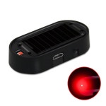 경광등 다용도 점멸 LED 태양열 가짜 보안 라이트 2 시뮬레이션 더미 경보 자동차 무선 경고 도난방지 램프 깜박임 모방 : 최신 가성비 상점