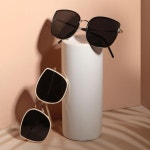 여자 빅 오버 사이즈 나비 캣츠 선글라스 여성 썬글라스 썬그라스 : 다임 스토어