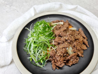 오밀당 파채듬뿍 청정 소불고기 620g : 오밀당