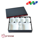 돌산멜라민 칠기 도시락 9호 고급형 9P DS-202 DS-6339 DS-6114 : 미즈프레소