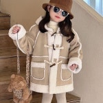크리미 떡볶이단추 코트 남아 여아 유아 아동 겨울 외투 데일리룩 복고풍 : 도레베베
